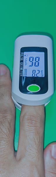 جهاز قياس نسبة الأكسجين في الدم