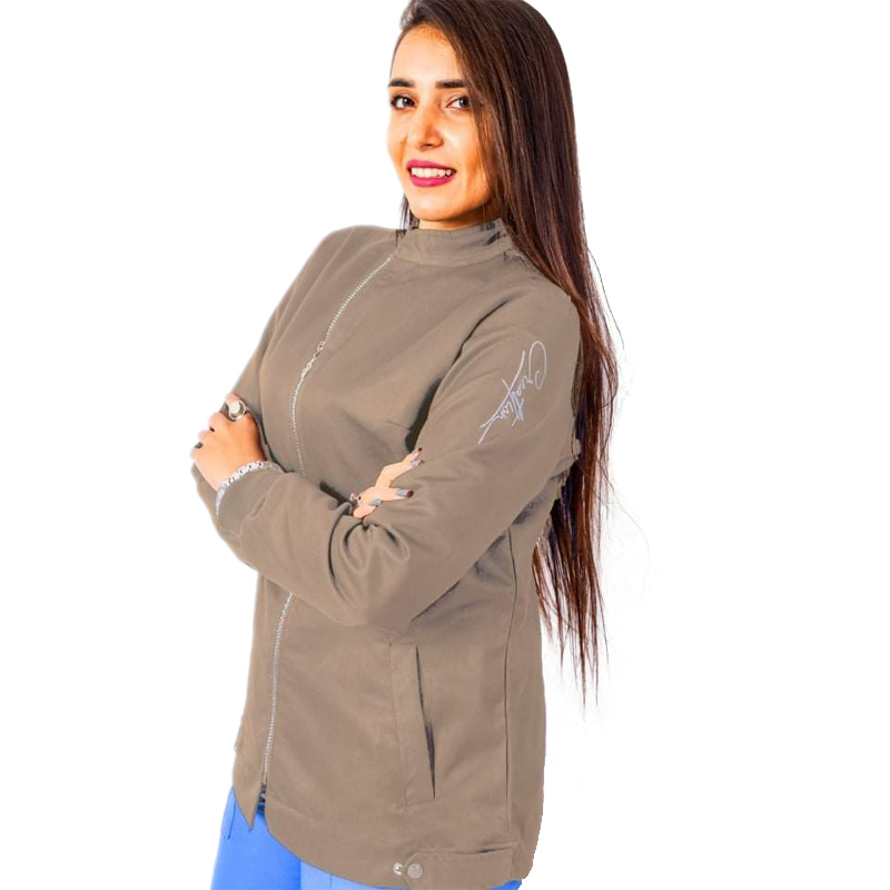 Creation Female Dental Jacket - Gabardine with zipper