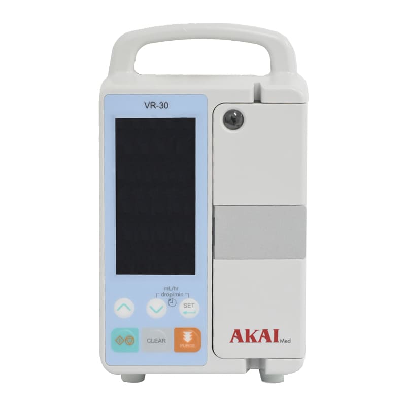AKAIMED Infusion PUMP (VR 30) Flow Rate (1500 ml/h) 3 modes Compatible with IV sets of any standard