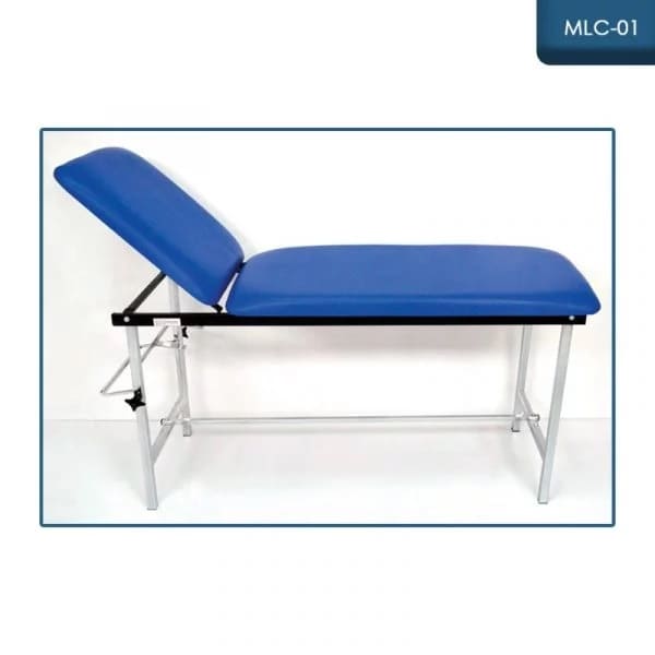 Medicalab | Examination Couch | Highest Level of Comfort - Finest Material to Bear Heavy Use - Anti-Rust Nickel-Chrome Legs - Paper Roll Holder - Adjustable Head Area - Ease of Examination