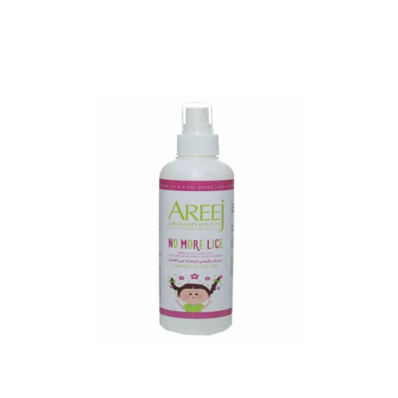 Areej NO More Lice (Spray) 250 ml Preventive Spray against Lice 
