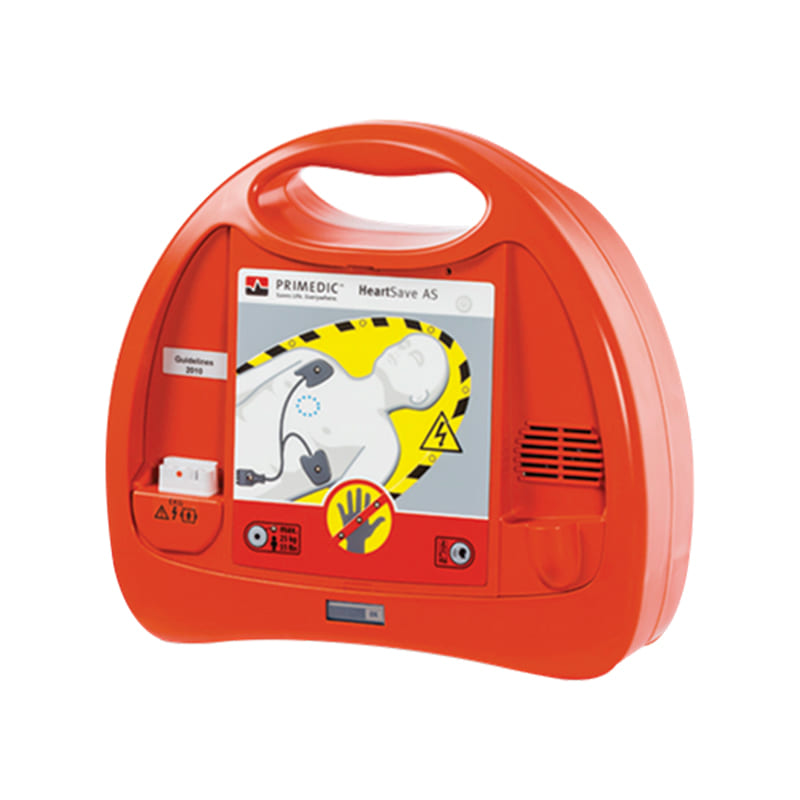 جهاز الصدمات الكهربائية بريميدك ( Heartsave AS) للطوارىء والاسعافات الأولية للمنزل والأماكن العامة والنوادي