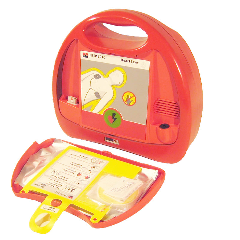 Primedic Defibrillator DC Shock (HeartSave AS) for Emergency and First Aides at home,public building