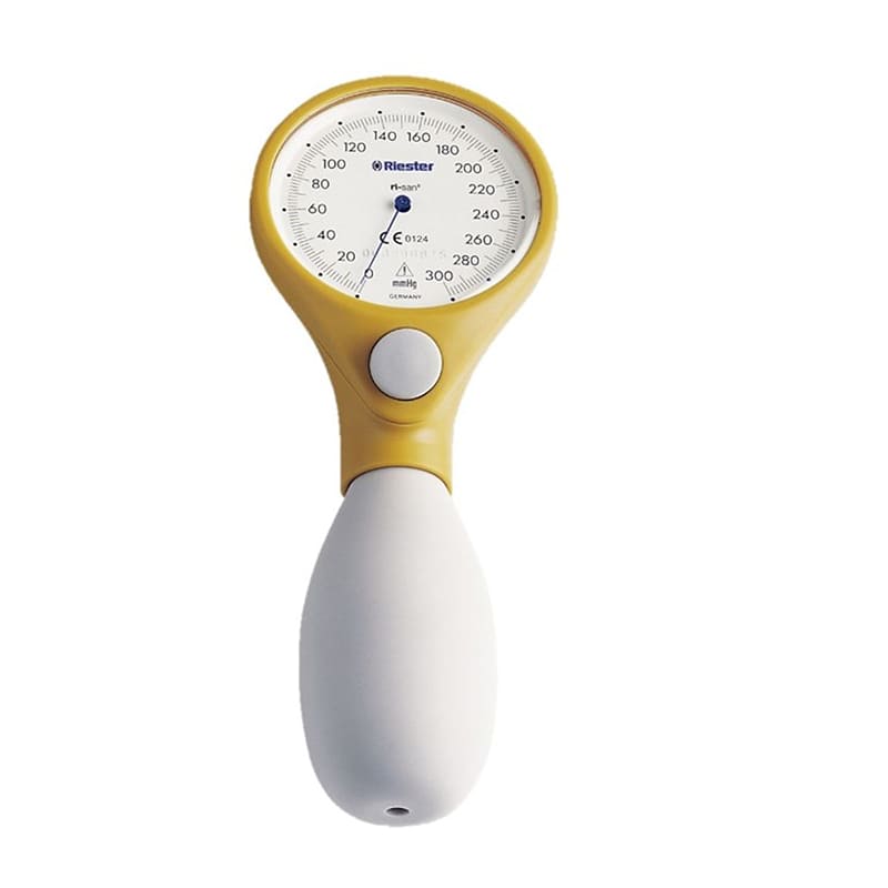 جهاز قياس ضغط الدم الذاتي (Ri san) من ريستر يصل الى أعلى من 600 مم زئبق لون أصفر