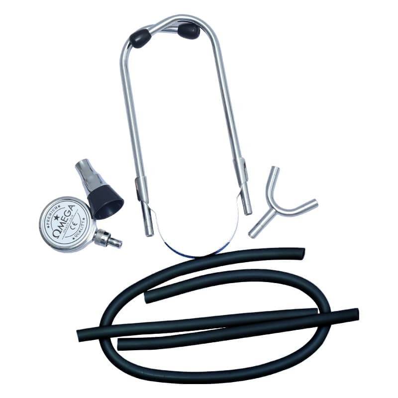 Omega Stethoscope (ST 3) with Fetal pulse sensor Black color
