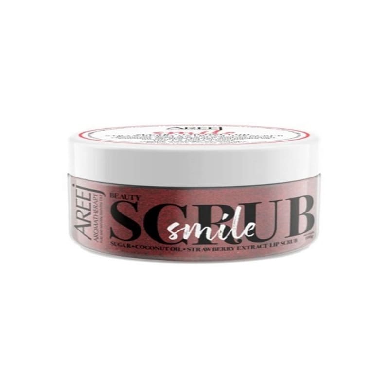 Areej Smile Lip Scrub 50 g Removes dead skin and leaving lips soft and nourished 100% Natural