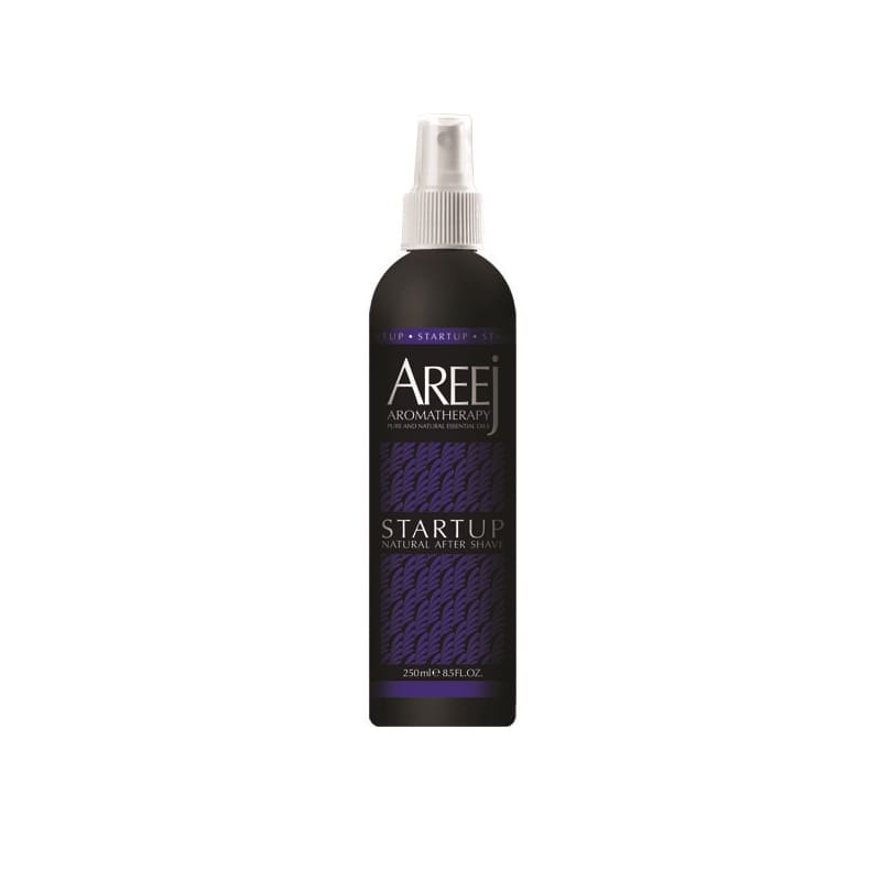 Areej Start Up Aftershave 250 ml Natural Aftershave with petitgrain, lavender, and peppermint essential oils