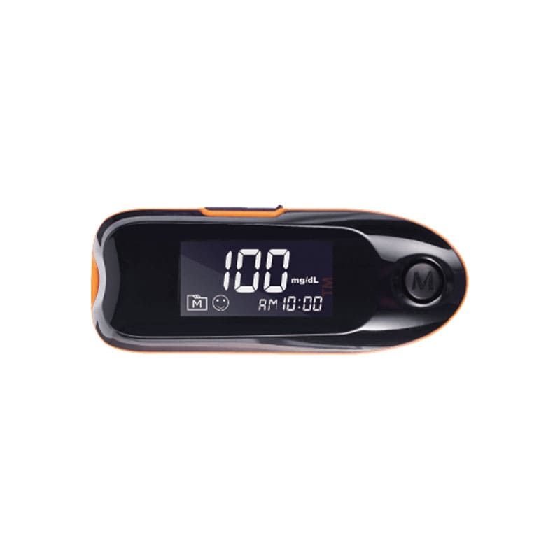 جهاز قياس السكر في الدم (تانجو) يشمل 10 شرائط اختبار 150 تسجيل شاشة LCD كبيرة لقراءة واضحة