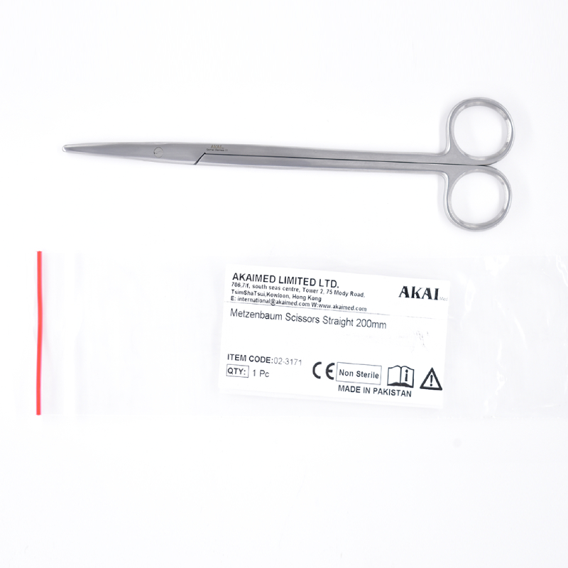 Metzenbaum Scissors Straight 20 cm- Blunt Blunt