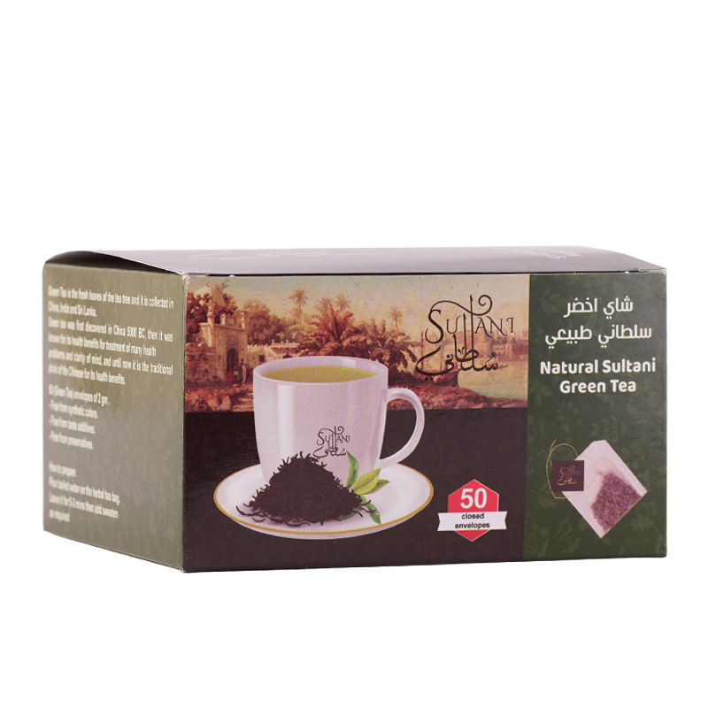 شاي أخضر طبيعي 100% - من سلطاني