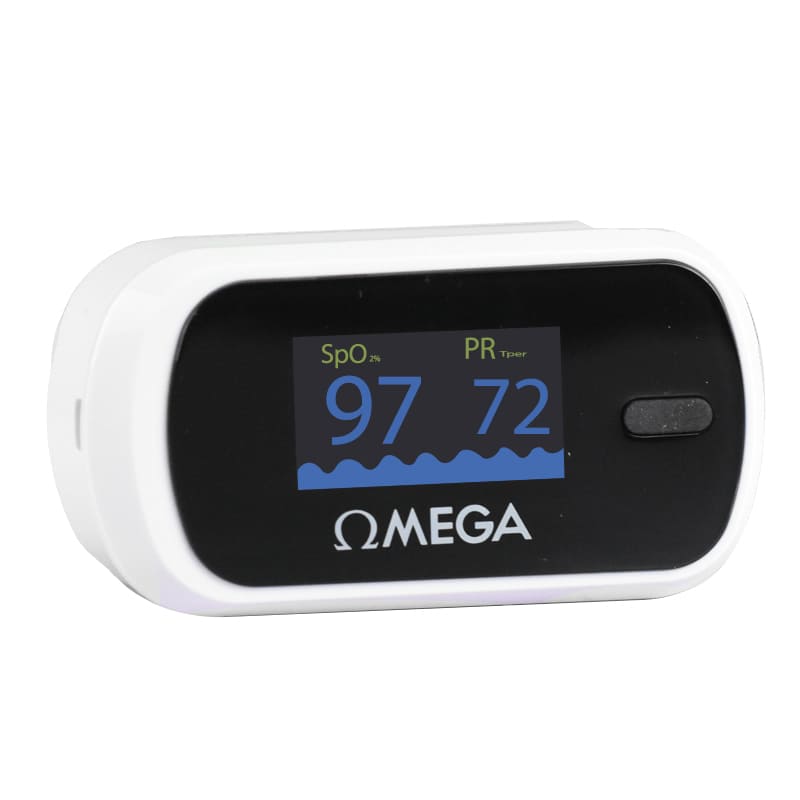 جهاز قياس نسبة الأكسجين في الدم بنبض الإصبع من اوميجا PO 30