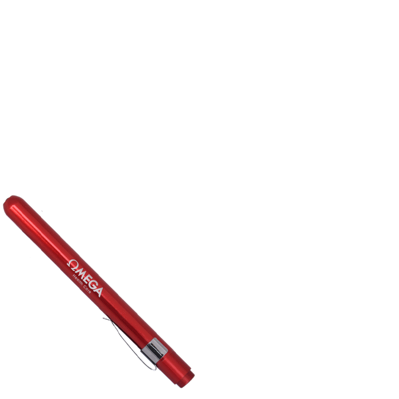 تورش قلم ضوئي للفحص من اوميجا متوفر في 7 ألوان