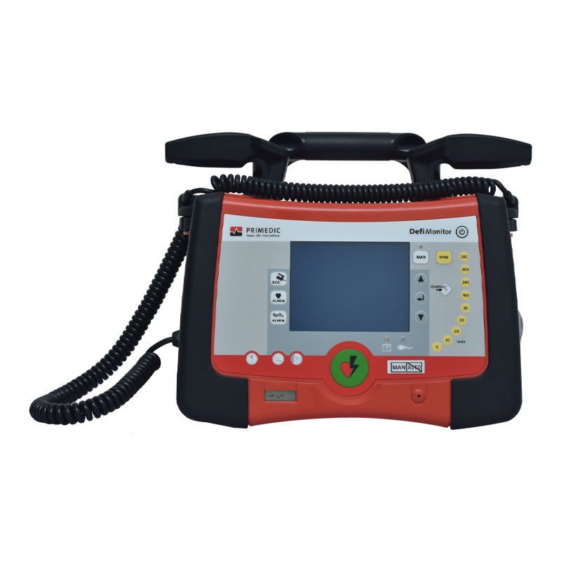 Primedic Defibrillator DC Shock (XD 1) for Operating room and Intensive care Biphasic (360J)  Adult/ Children Paddles thermal printer
