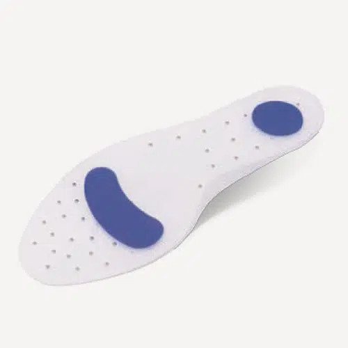 Extra arch Support Silicone insoles - cusion and comfort for each step - by Deramed