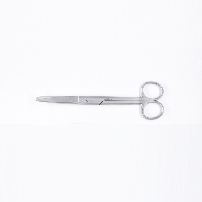 Surgical Scissors Curved Sharp Blunt 17.5 cm