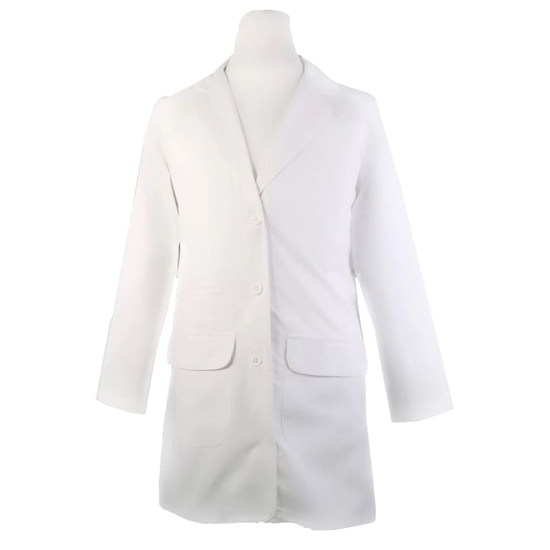 Lab coat for men White color