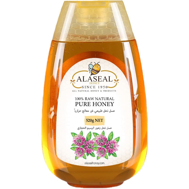 Alaseal Clover Blossom honey (520 g) 100% Natural