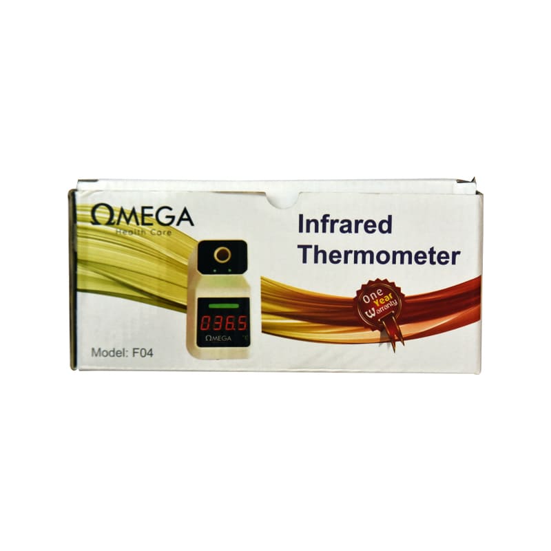 Omega stand thermometer Automatic Infrared Thermometer (Wall or Stand Mounted)