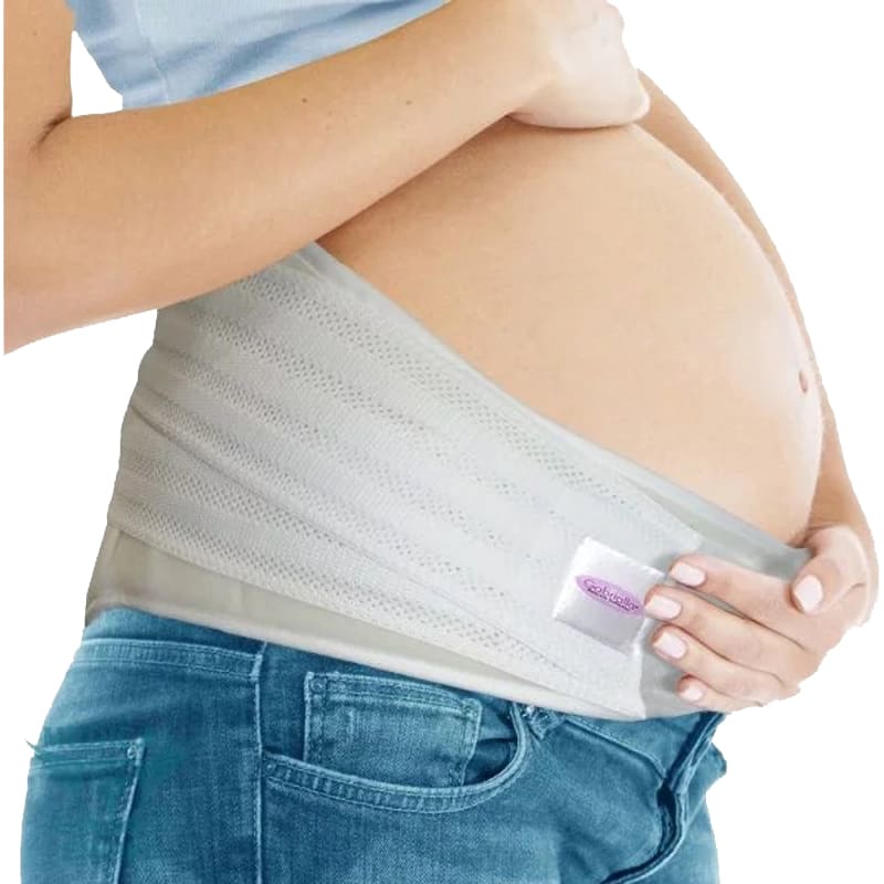 حزام داعم للظهر خلال الحمل (قوى التثبيت) من جابريالا امريكى Ms 99 اللون ابيض