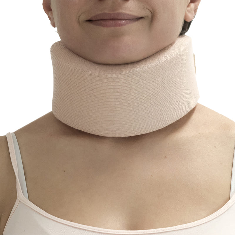 Foam CervicaL CoLLar by ItaMed  Cc 230(A) Recommended for the prevention and treatment of neck injuries  beige color 3.5 inch