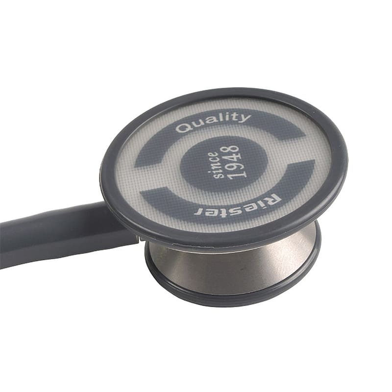 Stethoscope Duplex by Riester Pediatric comes with a pair of replacement ear tips and a replacement membrane 4041