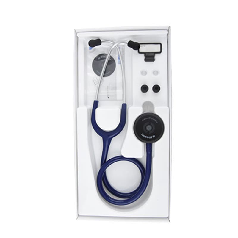 Stethoscope Duplex 2.0 by Riester Apple style with Stainless steel double chest piece (Blue)