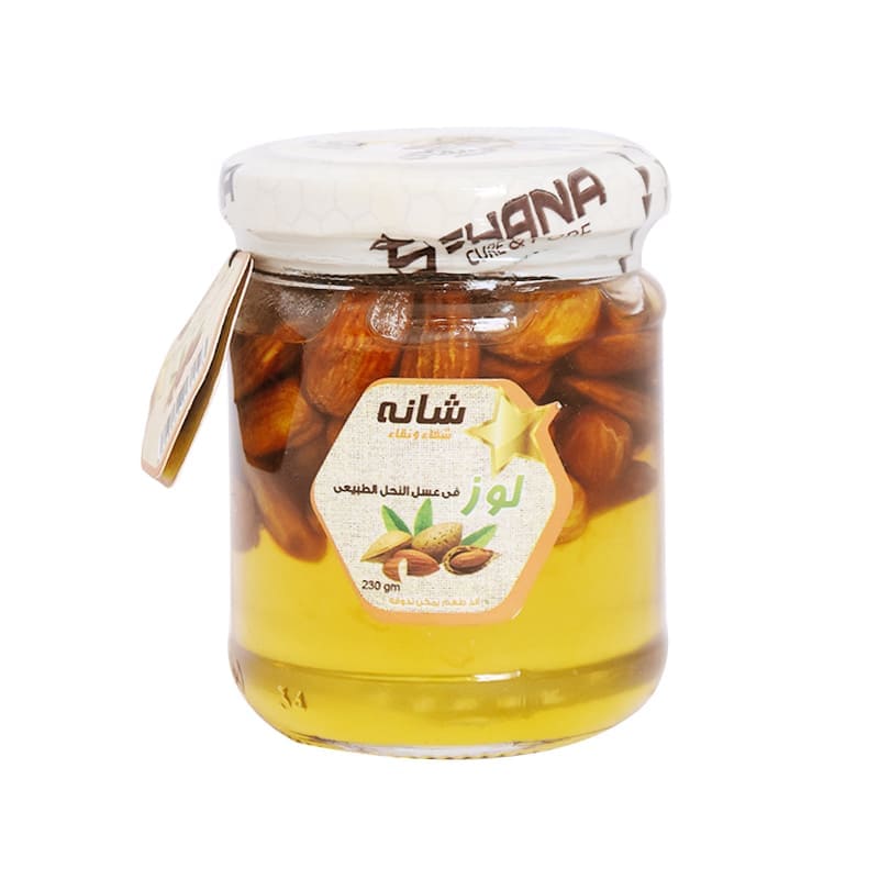 Honey with almonds (230 g) stimulate the brain, strengths heart By Shana