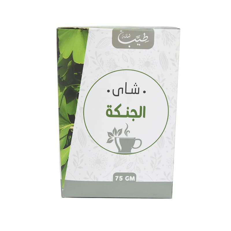 شاي الجنكة العضوي (75 جم) مضاد للأكسدة يساعد في خفض ضغط الدم وتقليل الكوليسترول من شانه