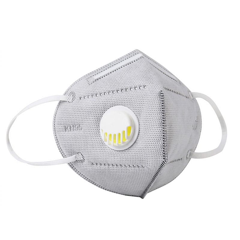 KN95 Protective Valve Masks with Built in Respirator (1 Piece) by Baner Grey