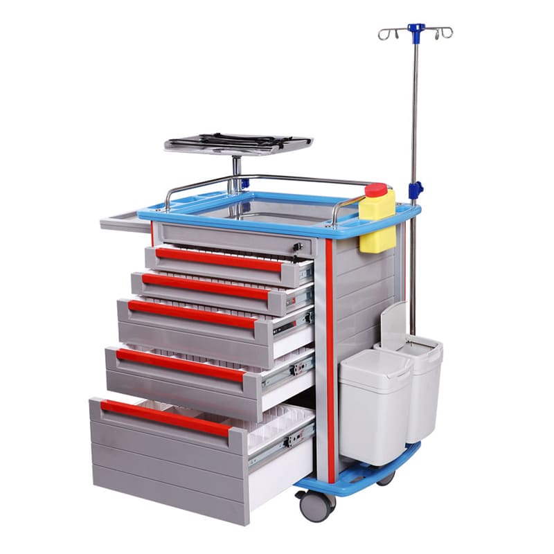 crush trolley for clinics and hospitals 75 cm