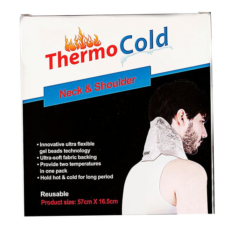 Omega Thermo Cold Hot or Cold Gel Bead Pack For Neck & Shoulder 1 piece