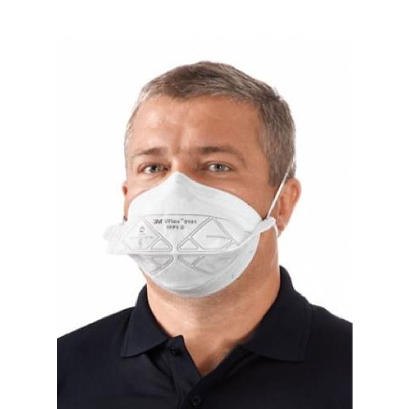 3M VFlex 9101 aerosol filtering half mask (respirator) FFP1 1 Piece Unique design – respirator which is highly protective and at the same time very comfortable.