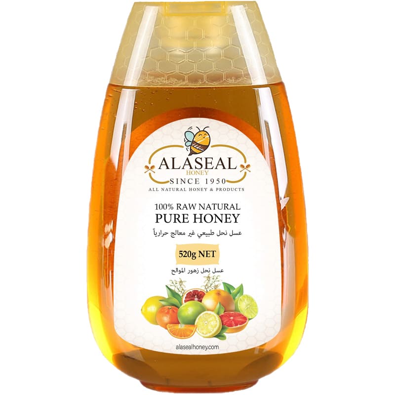 Alaseal Citruss Blossom honey (520 g) 100% Natural