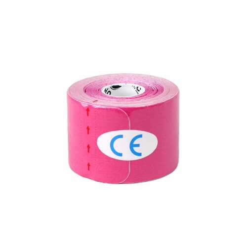 شريط لاصق رياضي  Kinesiology Tape precut لدعم العضلات من اوميجا  - 5سم * 5متر  - مزود بفواصل