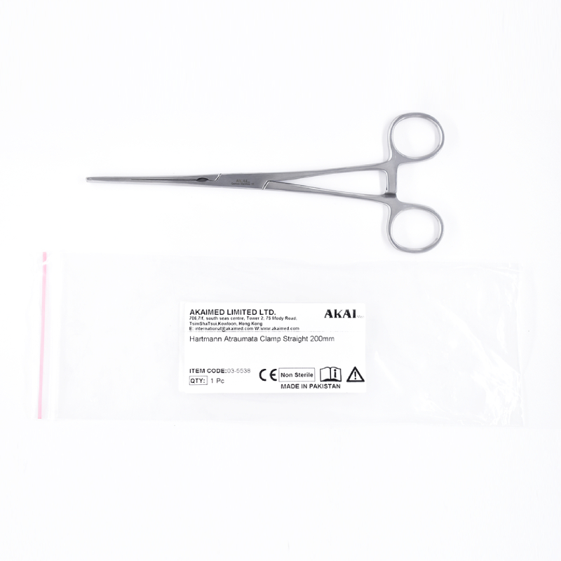 Hartmann Atraumata Clamp Straight 20 cm