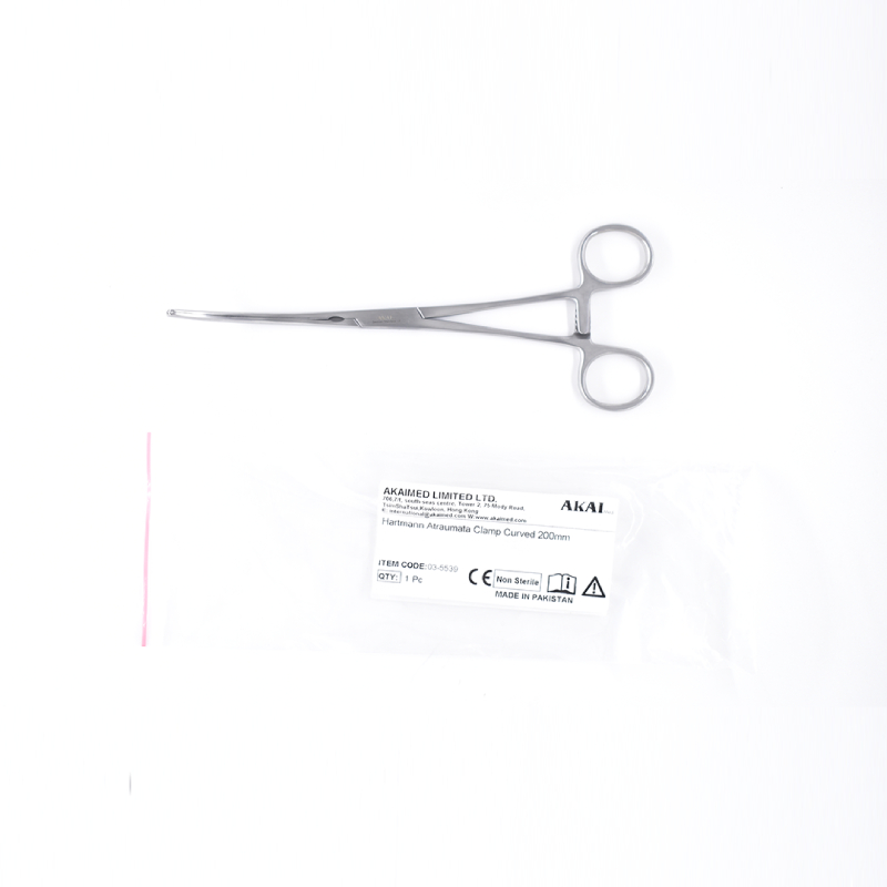 Hartmann Atraumata Clamp Curved 20 cm