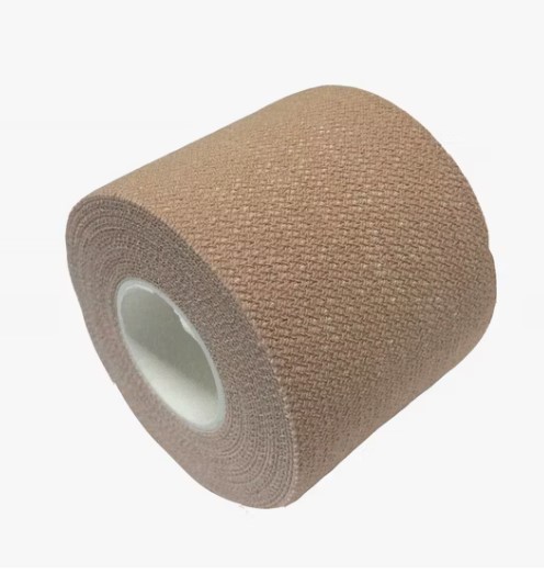 شريط ضمادة لاصقة مرنة (EAB Tape) لون بيج - من اوميجا - 5 سم * 4.5 متر