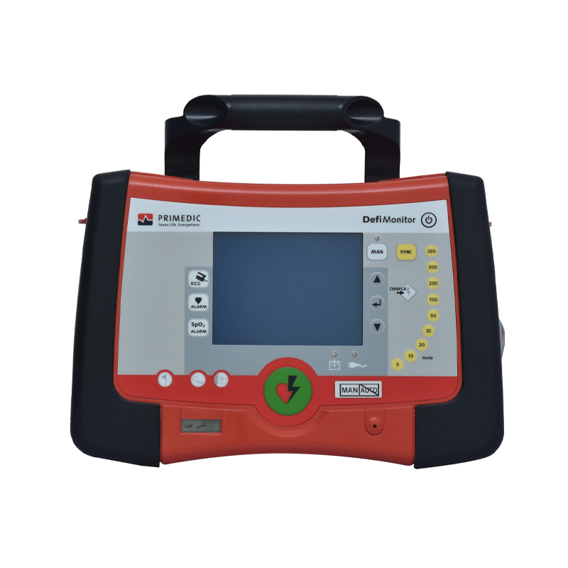 Primedic Defibrillator DC Shock (XD 1) for Operating room and Intensive care Biphasic (360J)  Adult/ Children Paddles thermal printer