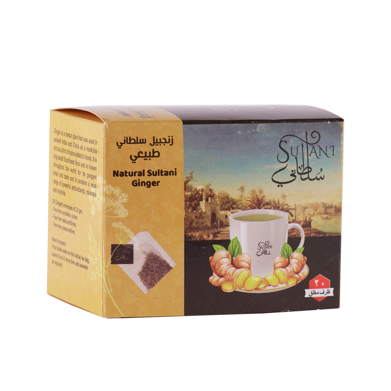 Sultany Ginger Herbal Tea - 100% Organic