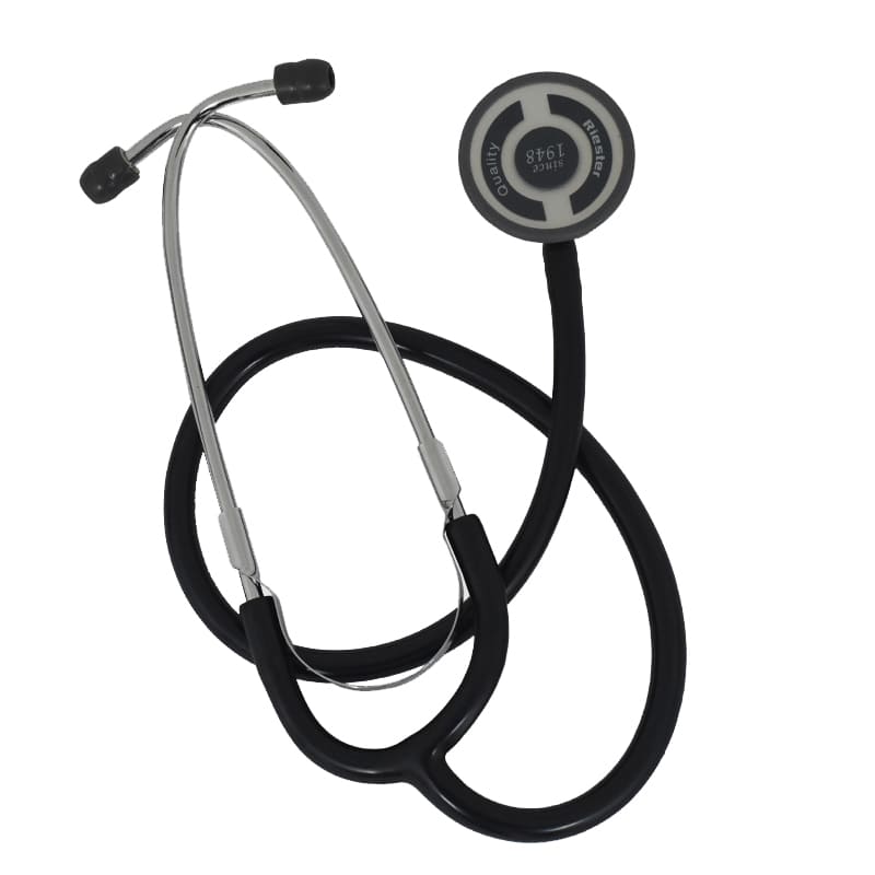 Stethoscope Duplex Aluminium by Riester for adults Black