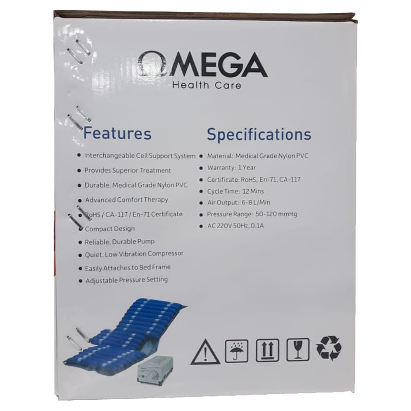 Alternating Pressure Mattress Anti Decubitus Matress by omega